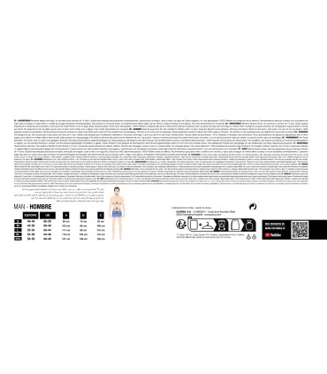 DISFRAZ DE A CUENTAS DE MUÑECO DE NIEVE T-L